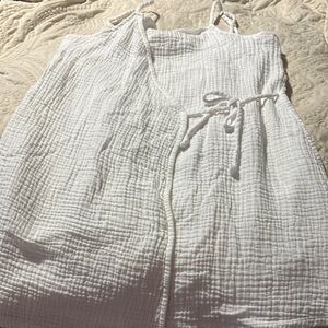 White Women's Sleepwear Wrap